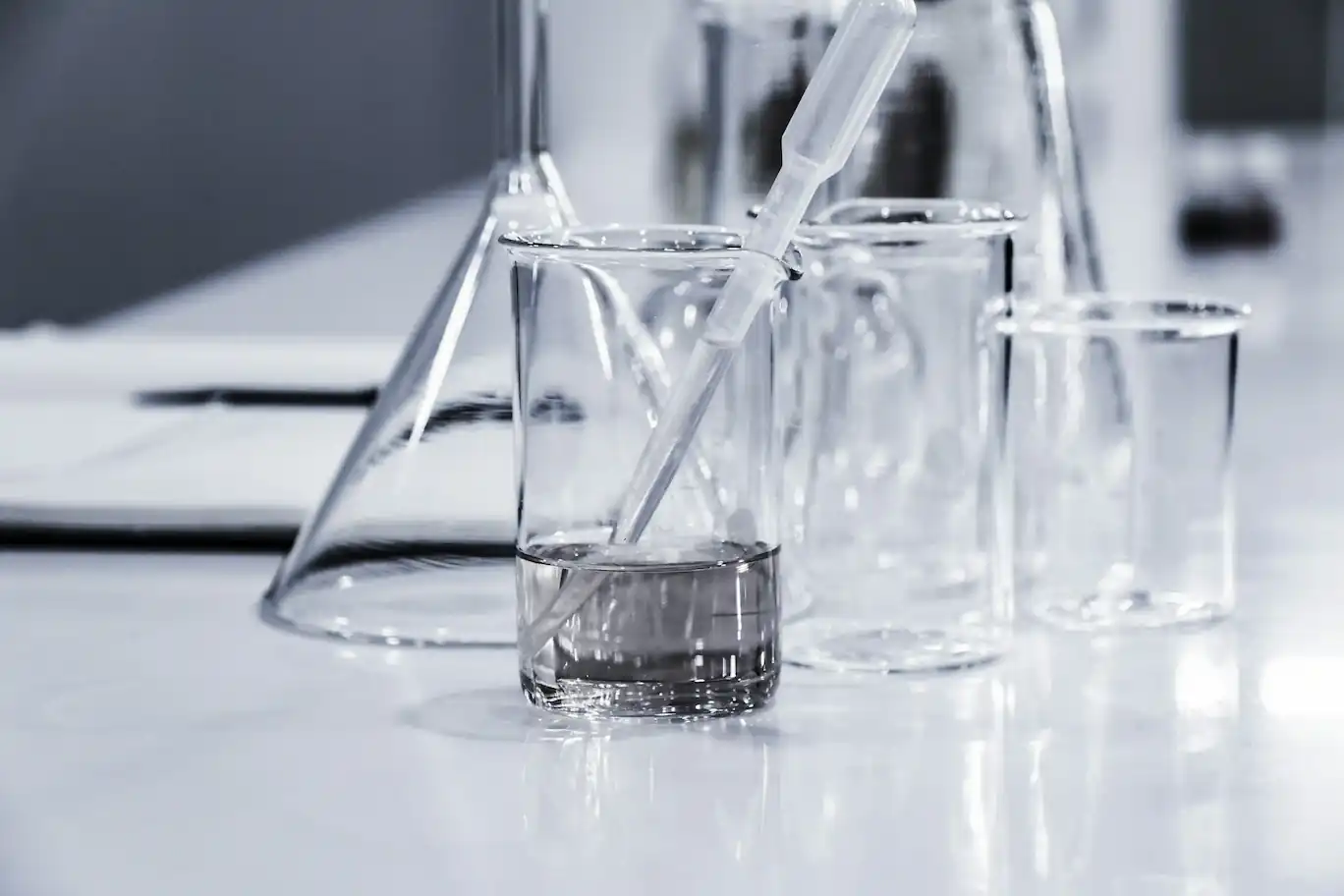 Foam sample with additive drums